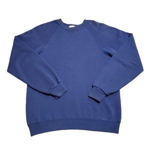 Vintage Sweats and Surf Long Sleeve Sweater Blue Men's Medium M Made in USA 90s